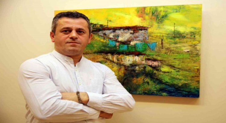 SANKO Sanat Galerisinde “barınaklar” temalı resim sergisi