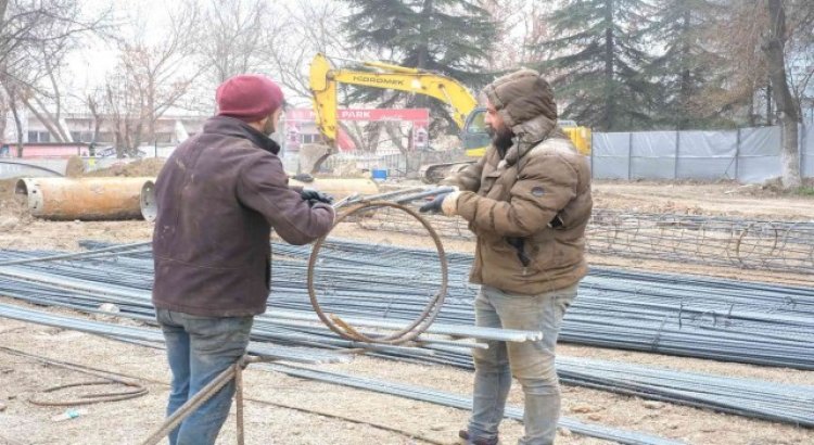 Kütüphane ve Kültür Merkezinin Cumhuriyetin 100. yılında hizmete açılması hedefleniyor