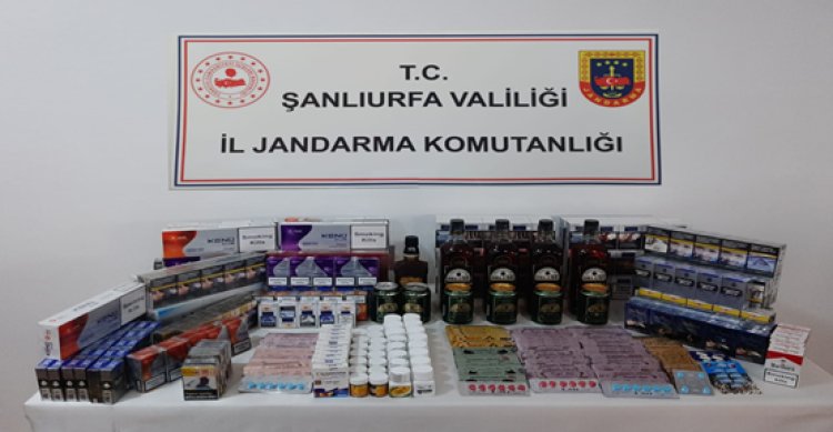 Şanlıurfa’da yeni yıl öncesi çok sayıda içki ve alkol ele geçirildi