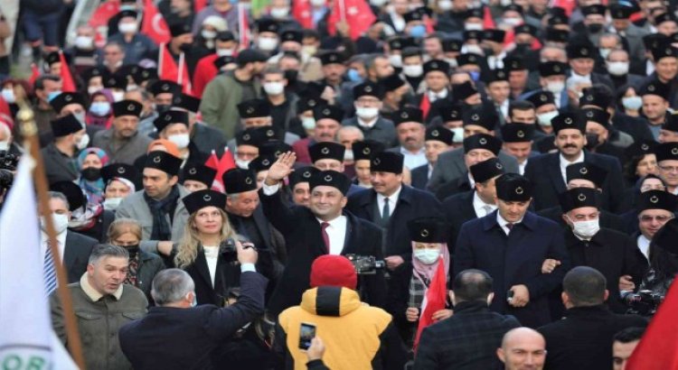 Mersinliler geleneksel 3 Ocak Zafer Yürüyüşünde buluşacak