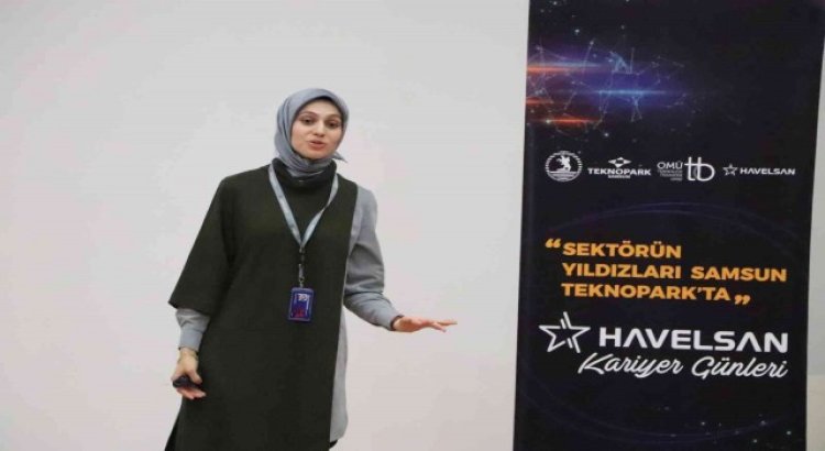 Sektörün Yıldızları Samsun Teknoparkta: OMÜde HAVELSAN Kariyer Günleri