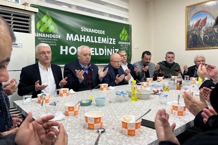 AK Partililer Bursa’da Sinandede sakinleriyle buluştu