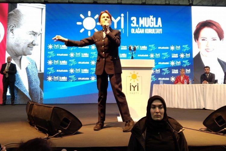 Muğla’da ‘Başbakan Akşener’ karşılaması