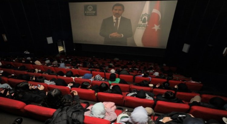 Karatayda 17 bin lise öğrencisi sinema keyfi yaşayacak