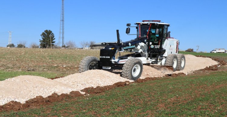 Haliliye’de 4 Kırsal Mahallede Daha Yol Çalışmaları Tamamlandı