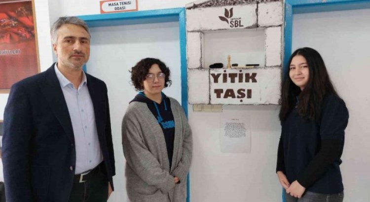 Yitik taşı geleneği lisede yaşatılıyor