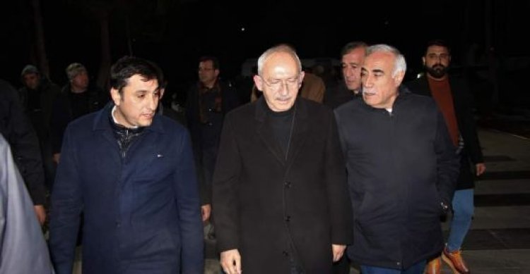 Kılıçdaroğlu deprem bölgesi Urfa’da