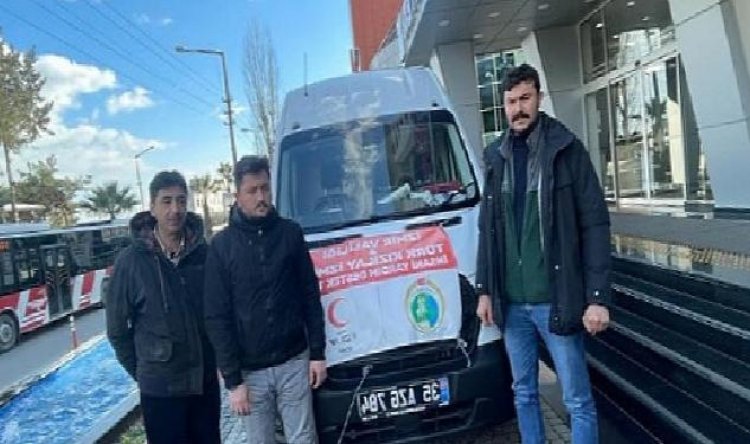 Narlıdere Belediyesi Grupları, Acil Muhtaçlık Duyulan Nebulizatörleri Kısa Müddette Zelzele Bölgesine Ulaştırdı