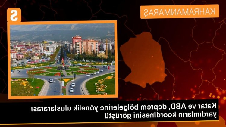 Katar ve ABD, sarsıntı bölgelerine yönelik memleketler arası yardımların koordinesini görüştü