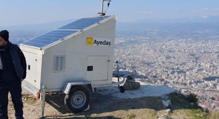 Toroslar EDAŞ deprem bölgesinde afet haberleşme sistemini devreye aldı