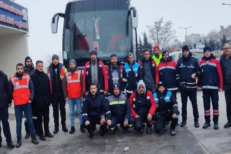 Nevşehir Belediyesi’nden deprem bölgesine tam destek