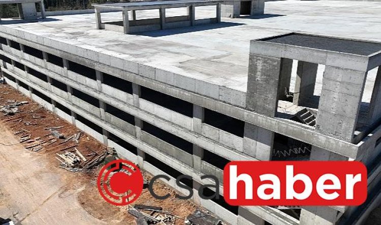 Akdeniz Üniversitesi Katlı Otoparkı’nda Betonarme İmalatı Tamamlandı