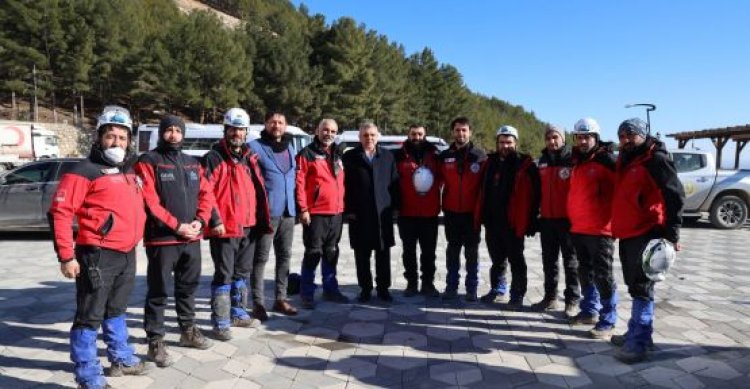 Başkan Beyazgül komşu İl Adıyaman’ı yalnız bırakmadı