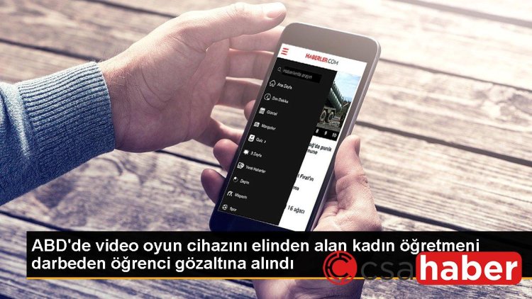 ABD’de video oyun cihazını elinden alan kadın öğretmeni darbeden öğrenci gözaltına alındı