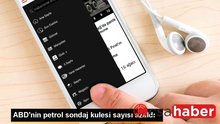 ABD’nin petrol sondaj kulesi sayısı azaldı