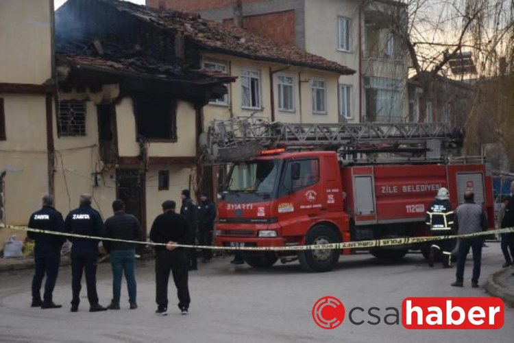 Tokat’ta 2 katlı evde yangın: 3 ölü, 1 yaralı