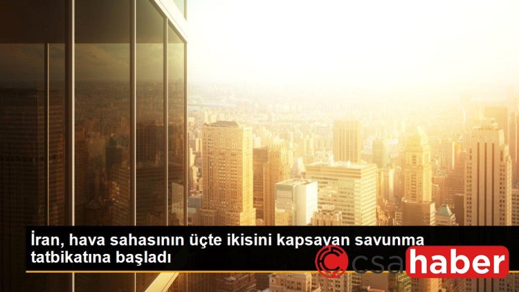 İran, hava sahasının üçte ikisini kapsayan savunma tatbikatına başladı