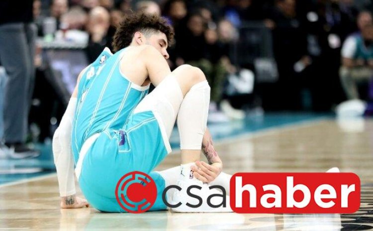 LaMelo Ball sezonu kapattı!