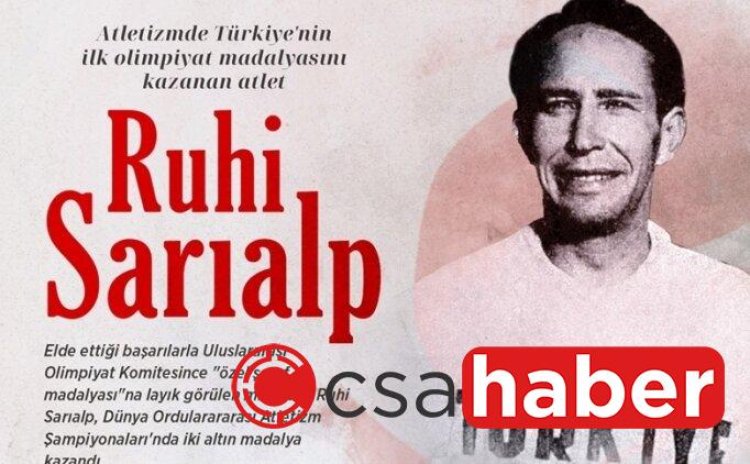 Olimpiyat Komitesi’nin şeref madalyası verdiği bir sporcu: Ruhi Sarıalp