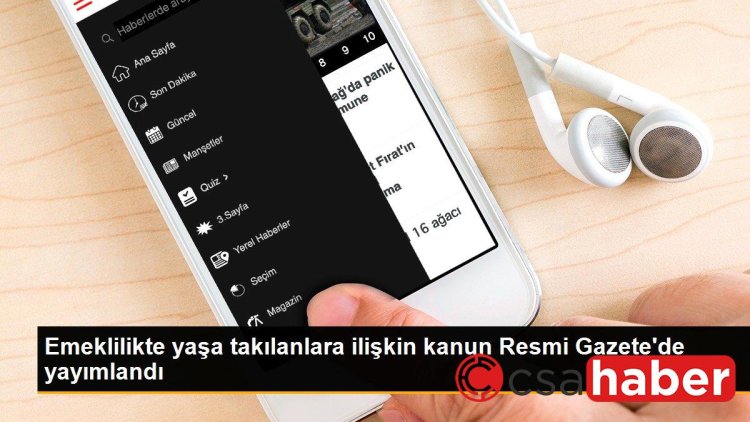 Emeklilikte yaşa takılanlara ilişkin kanun Resmi Gazete’de yayımlandı