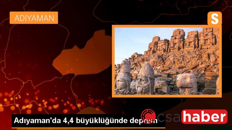 Adıyaman’da 4,4 büyüklüğünde deprem