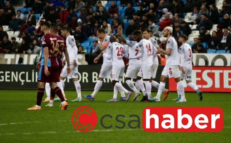 Trabzonspor’un tarihi serisi bitti!