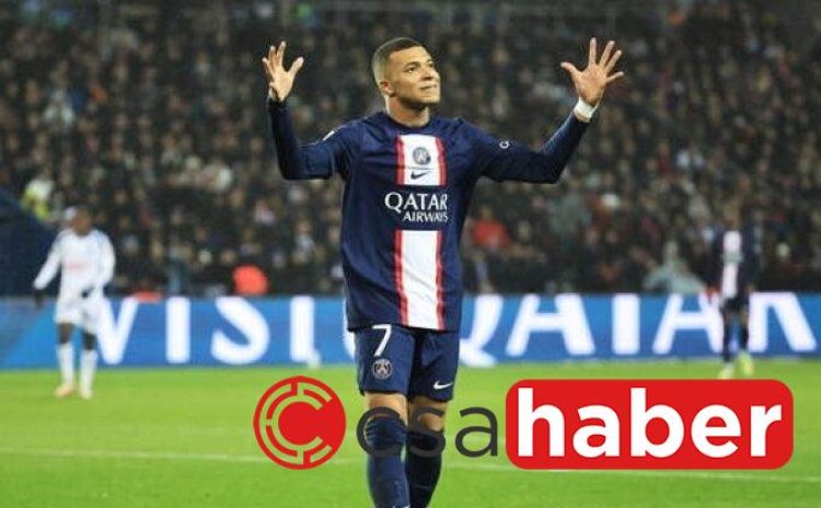 PSG kazandı, Mbappe tarihe geçti