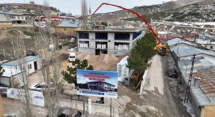 Selçuklu Belediyesi Sızmaya 8 derslikli okul kazandırıyor