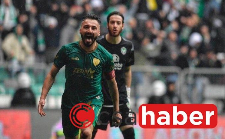 Olaylı maçta kazanan Bursaspor!