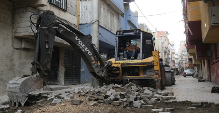 Eyyübiye’de Doğalgaz Ulaştırılan Mahalleler Yenileniyor