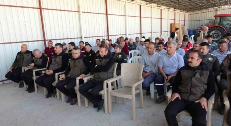 Yangın Personeli İşbaşı Eğitiminde iken gelen yangın ihbarı, ekipleri harekete geçirdi