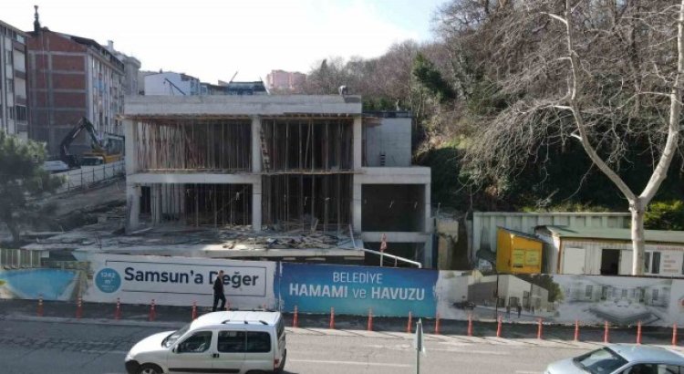 Belediye hamamının yüzde 46sı tamam