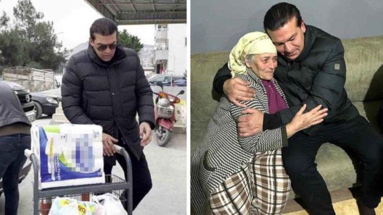 Kıbrıs Türkü Hollywood yıldızın Tamer Hassan’dan depremzedelere destek