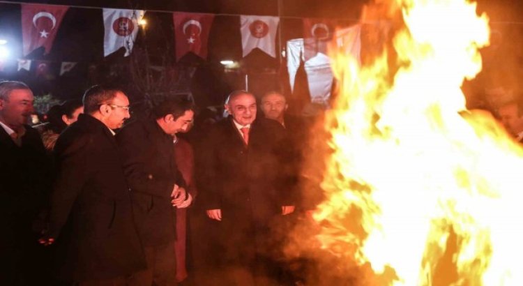 Nevruz ateşi 101 yıl sonra Keçiörende yükseldi