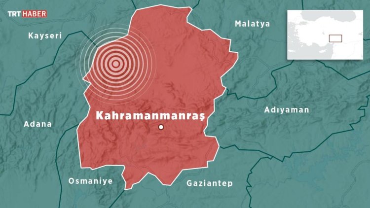 Kahramanmaraş’ta 4,7 büyüklüğünde deprem – Son Dakika Haberleri