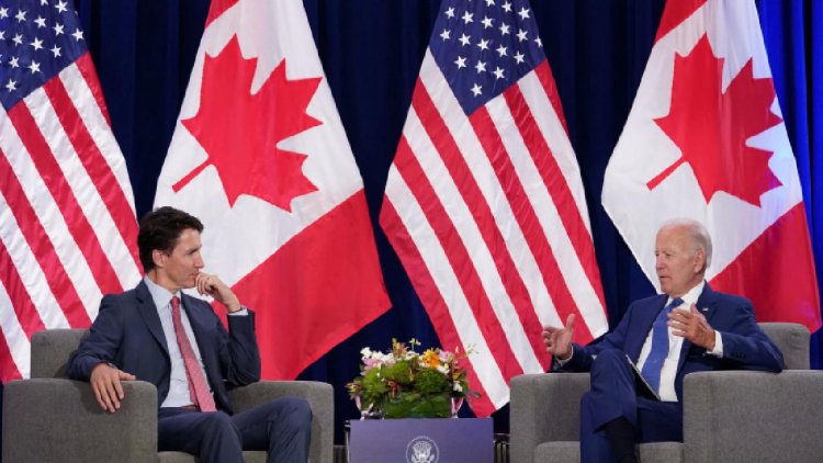 Kanada Başbakanı Trudeau başkent Ottowa’da ABD Başkanı Biden’ı ağırladı