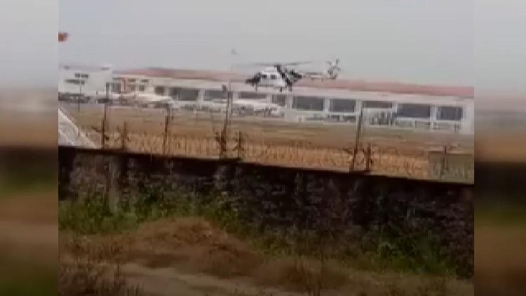 Hindistan’da iniş yapan helikopter düştü: 3 yaralı