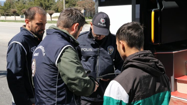 81 ilde ‘Huzur’ uygulaması: 1353 düzensiz göçmen yakalandı