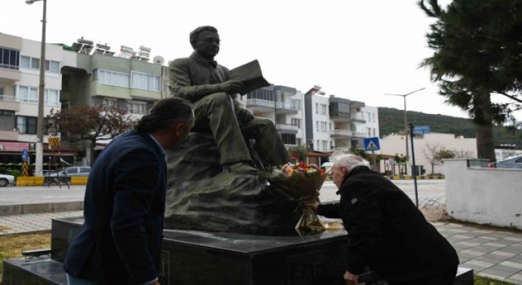 Sabahattin Ali, ölümünün 75inci yıl dönümünde Kuşadasında anıldı