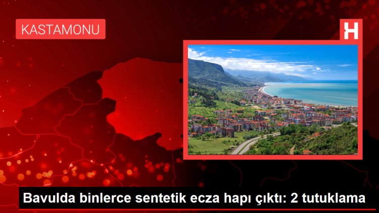 Bavulda binlerce sentetik ecza hapı çıktı: 2 tutuklama