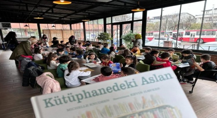 Çocuklardan kütüphaneye yoğun ilgi