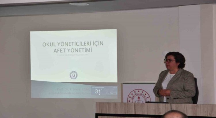 Sökede eğitimcilere afet farkındalığı semineri verildi