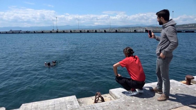 Son dakika haberi | Belgeselcilerin drone’u martıların hışmına uğradı