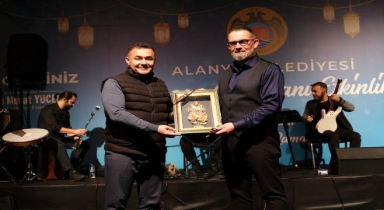 Alanyada, Ramazan Meydanı İbrahim Sadriyi ağırladı