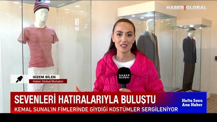 Usta sanatçı Kemal Sunal’ın filmlerinde giydiği kostümler sergileniyor