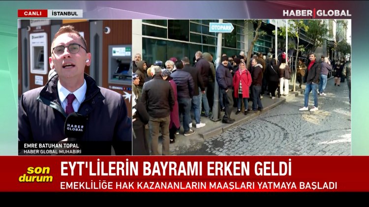 EYT’lilerin bayramı erken geldi… Hak kazananların maaşları yatmaya başladı