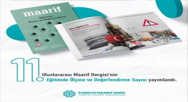 Maarif Dergisinin 11. sayısı yayınlandı