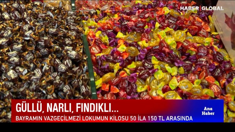 Bayrama sayılı günler kala Eminönü’nde alışveriş telaşı… Lokum, şeker kaç liradan satılıyor?