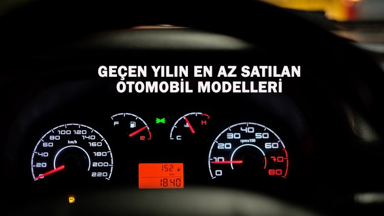 ABD’de en az satılan otomobiller açıklandı! Yıl boyunca sinek avlamışlar!