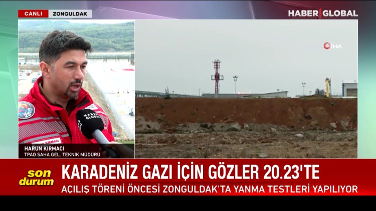 Karadeniz gazı karaya nasıl çıkarıldı? TPAO Saha Geliştirme Teknik Müdürü Kırmacı Haber Global’de anlattı